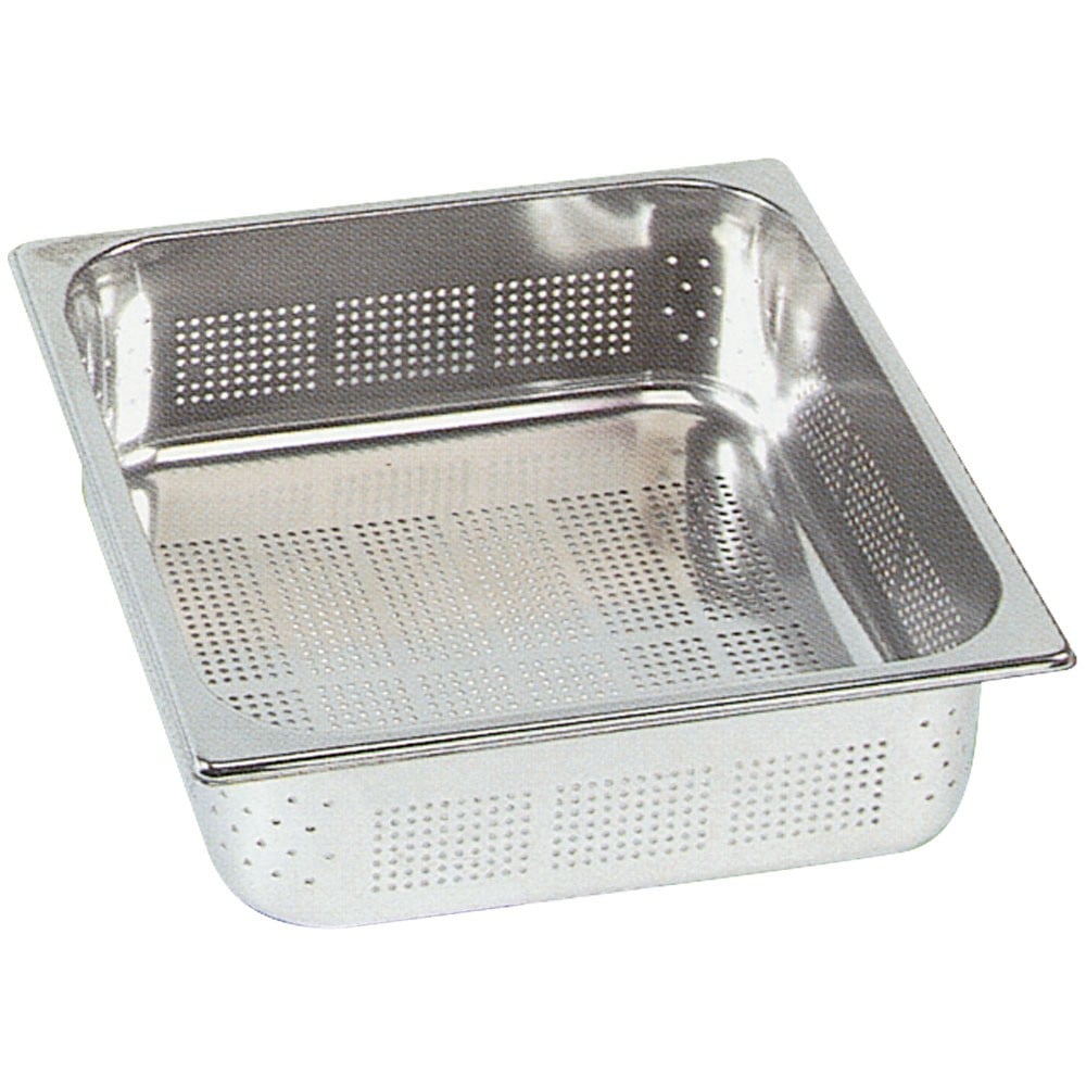 Gastronormbak Roestvrij Staal Geperforeerd 1/2 GN 40 mm Diep | 126-5385