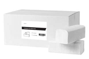 All Care | Handdoekjes Z-vouw cellulose 2 laags | 22 x 24 cm | 20 x 160 vellen in doos