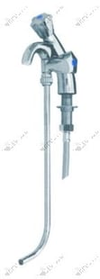 Bier spoelbakkraan 3/8" uitlooplengte 125 mm bevestigingsdraad 1/2" - 541822