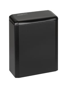 Mediclinics | (Hygiëne)bak 6 liter gesloten zwart - AC-11093