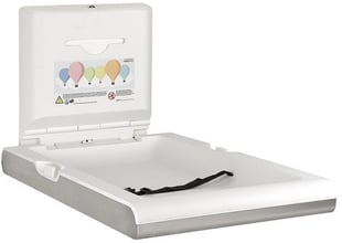 Mediclinics | Babyverschoontafel verticaal RVS - AC-14316