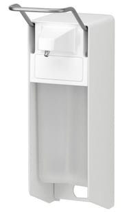MediQo-line | Zeep/Desinfectiedispenser wit 500 ml korte beugel, E 26 P/25 - ingo-man versie - AC-2110932