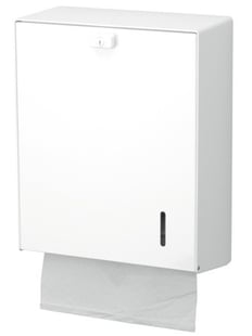 MediQo-line | Handdoekdispenser midi aluminium wit, HS 31 P - ingo-man versie - AC-2779000