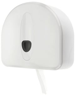 PlastiQline 2020 | Jumboroldispenser mini  + restrol kunststof wit - AC-3222