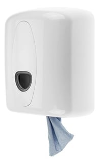 PlastiQline 2020 | Poetsroldispenser midi kunststof wit - AC-3252