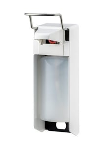 MediQo-line | Zeep- & desinfectiemiddeldispenser 500 ml KB wit - AC-8005