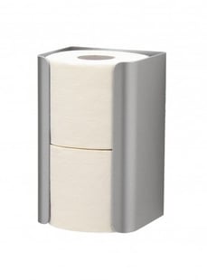MediQo-line | Reserverolhouder duo aluminium - AC-8415