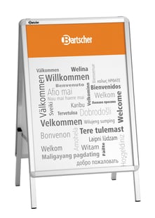Bartscher | Posterstandaard A1