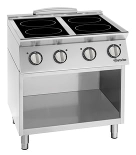 Bartscher | Inductiefornuis 900 4 kookzones OU