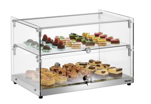 Bartscher | Buffetvitrine 5400 2E-K