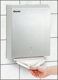 Bartscher | Pap. handdoekdispenser ILZF10