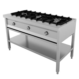 Combisteel | Pannenkoekentafel 3-pits - CMBI-7003.0910