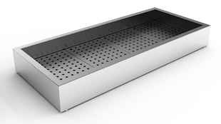 Combisteel | Crushed ice bak 4/1 gn opbouw rvs aisi 304 - CMBI-7013.2715