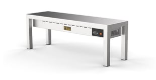 Combisteel | Etagere keramisch verwarmd 1 niveau 1400  4 heaters À 250w - CMBI-7020.0710