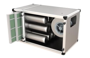 Combisteel | Geurfilterkast met motor 4250m3 - CMBI-7223.0505