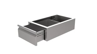 Combisteel | Ladenblok 1 la tbv tafel 600 - CMBI-7333.0174