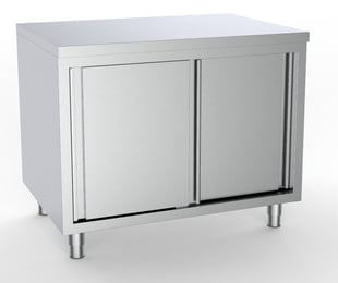 Combisteel | 600 werktafel schuifdeuren 1600 - CMBI-7333.0206