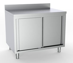 Combisteel | 700 werktafel schuifdeuren rand 1000 - CMBI-7333.0236