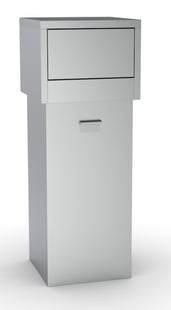 Combisteel | Rvs afvalbak 80l - CMBI-7333.1000