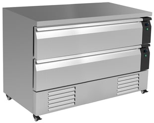 Combisteel | Koel/vrieswerkbank omschakelbaar 2 laden 6x 1/1gn - CMBI-7450.0245