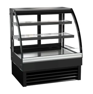 Combisteel | 900 koelvitrine rond - CMBI-7450.0800