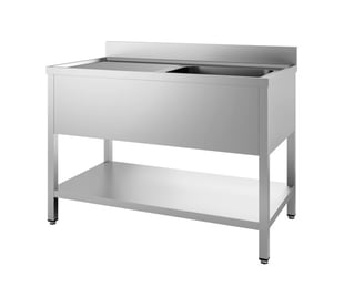 Combisteel | 600 spoeltafel bodemschap demontabel 2 rechts 2000 - CMBI-7452.0415