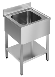 Combisteel | 700 spoeltafel bodemschap demontabel 1 midden 700 - CMBI-7452.0420