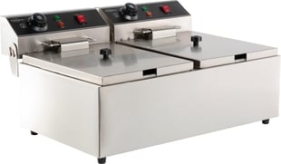 Combisteel | Elektrische tafelfriteuse 2x6 l - CMBI-7455.1008