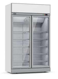 Combisteel | Koelkast 2 glasdeuren ins-1000r - CMBI-7455.2400