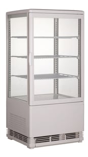 Combisteel | Koelvitrine 68l wit - CMBI-7487.0165