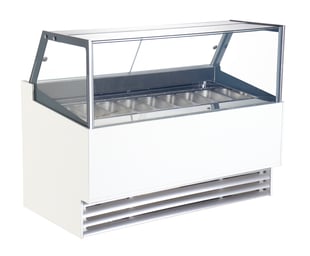 Combisteel | Schepijsvitrine borneo 12x5l - CMBI-7487.0260