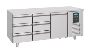 Combisteel | 700 koelwerkbank 1 deur 6 laden energy line - CMBI-7489.5565
