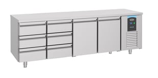 Combisteel | 700 koelwerkbank 2 deuren 6 laden energy line - CMBI-7489.5570