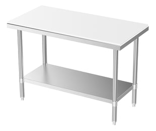 Combisteel | 700 snij werktafel bodemschap demontabel 700 - CMBI-7490.0285