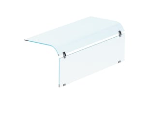 Combisteel | Gesloten gebogen glas aan 1-zijde 3/1 - CMBI-7495.0545
