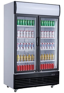 Combisteel | Koelkast 2 glasdeuren 1000l - CMBI-7527.0105