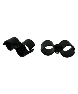Combisteel | Set van 2 koppelbeugels zwart tbv CMBI-7530.0025-0030-0035-0040 - CMBI-7530.9005
