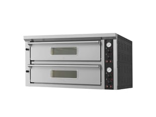 Combisteel | Elek. pizzaoven dubbel 2 x 6 - CMBI-7548.0105