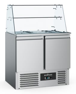 Combisteel | Gekoelde saladette glasopstand 2 drs - CMBI-7950.5105