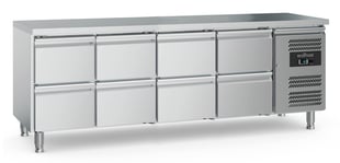 Combisteel | 700 koelwerkbank 8 laden  met verstelbare poten - CMBI-7950.5187