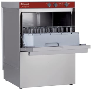 Diamond | Glazenwasser en vaatwasser vierkante mand 450x450 mm | 046D/6