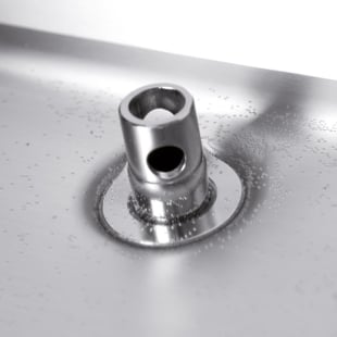 Diamond | Optie: Ontlading (3 stuk) kom branders (6 branders) | A9/DEC-6N