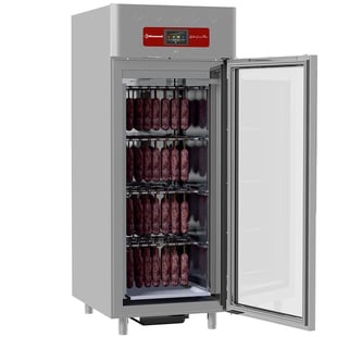 Diamond | Rijpingskast 850 liter geventileerd, 1 glazen deur 20x GN 2/1 | AL4S/FGE