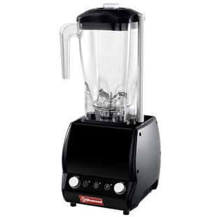 Diamond | Professionele mixer, vierkant glas 2 liter, met timer, snelheidsregelaar | BAR/VV-T
