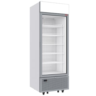 Diamond | Negatieve gekoelde vitrine 646 liter - 6 niveaus met lichtbak - WIT | CLN73-SW