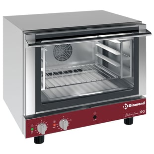 Diamond | Elektrische convectieoven 4x 460x340 mm + manuele bevochtiger | CPE434-D