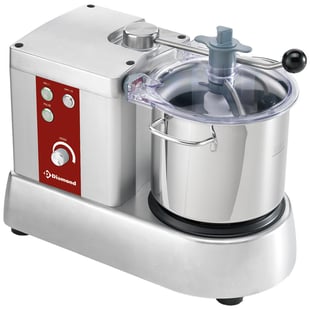 Diamond | Cutter in R.V.S., 6 liter, met snelheidsregelaar | CSP/6VT-N