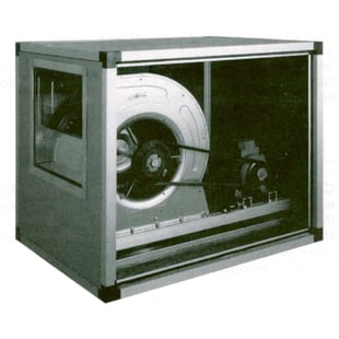 Diamond | Centrifugale ventilator met omkasting, riemgedreven, 2 snelheden, 5000 m³/u | CT10/10152VS