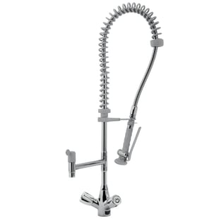 Diamond | Sproeier RVS en kraan met mengkraangroep "Heavy-Duty" (uitgang MONO) | CW4088/HD