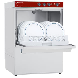 Diamond | Vaatwasser mand 500x500 mm met ingebouwde waterverzachter (230/1N) | DC502/6M-A